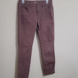 Loft curvy skinny pants